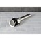 Kingston Brass Brass PopUp Drain with Overflow and Extra Long PopUp rod, 22 Gauge, Brushed Nickel KBT2128 - alternate 2